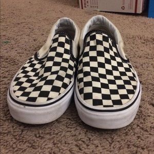 Vans Checkerboard Slip-Ons